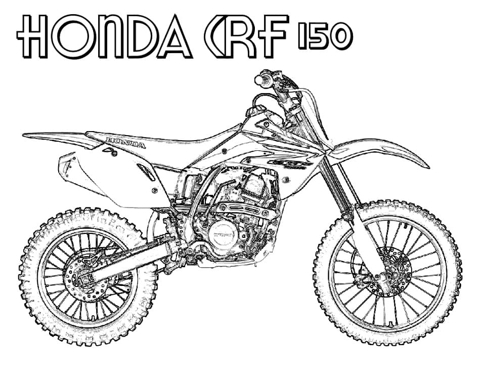 Honda CRF 150 Dirt Bike