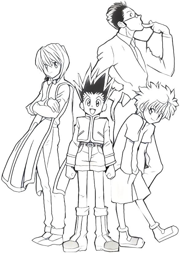 Hunter x Hunter Characters 1