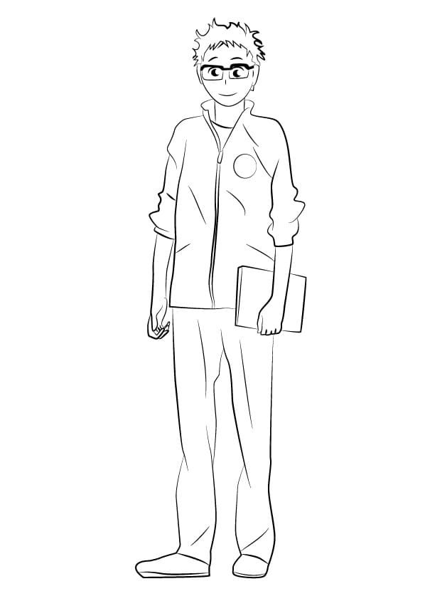 Ittetsu Takeda from Haikyuu!!