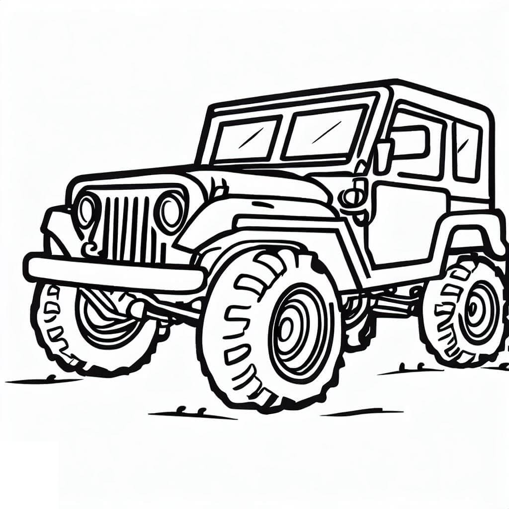 Jeep Car Coloring Game Jeep Car