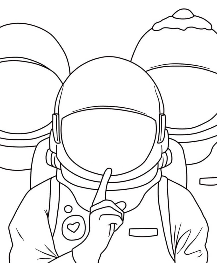 Keep Silent Please Coloring Game Keep Silent Please