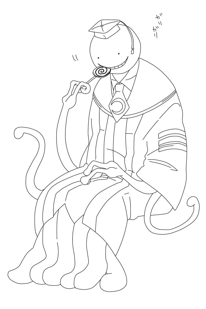 Koro Sensei from Assassination Classroom