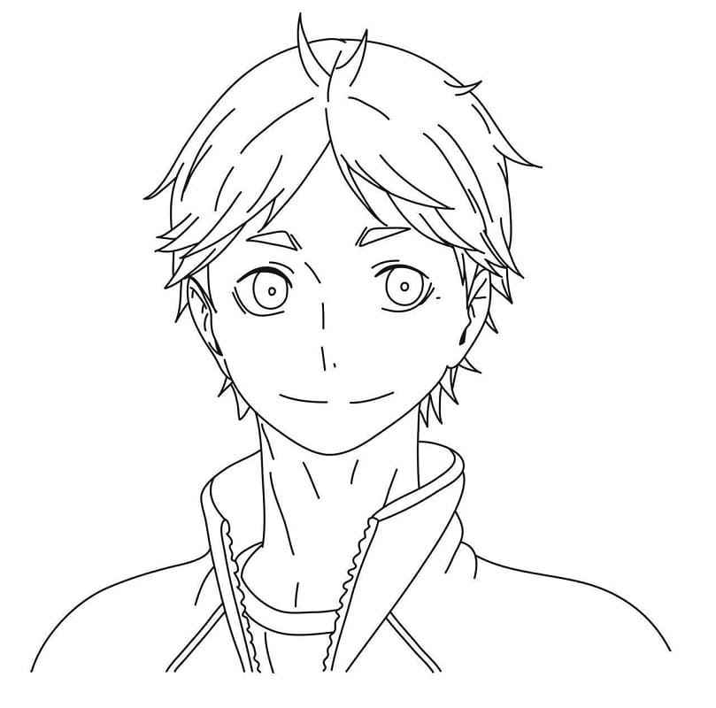 Koshi Sugawara from Haikyuu!!