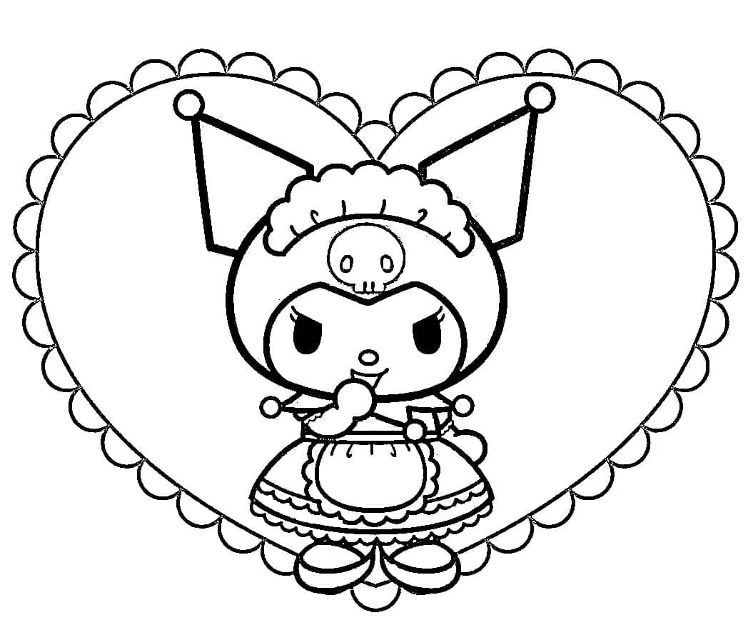 Kuromi Printable