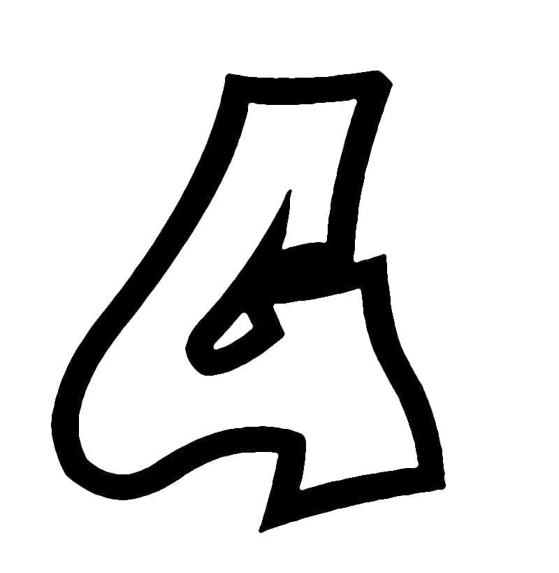 Letter G Graffiti Alphabet