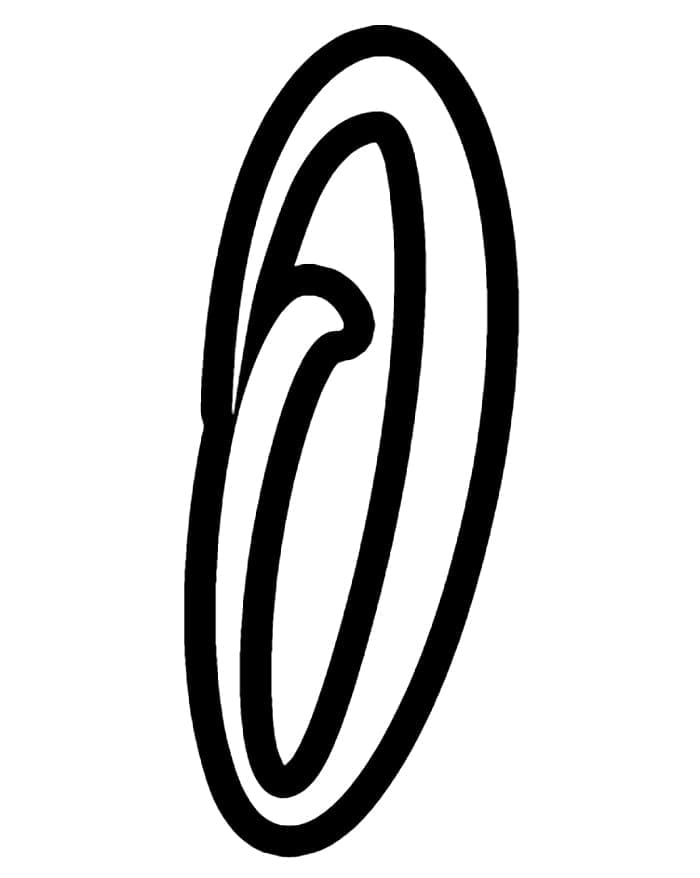 Letter O Calligraphy Alphabet