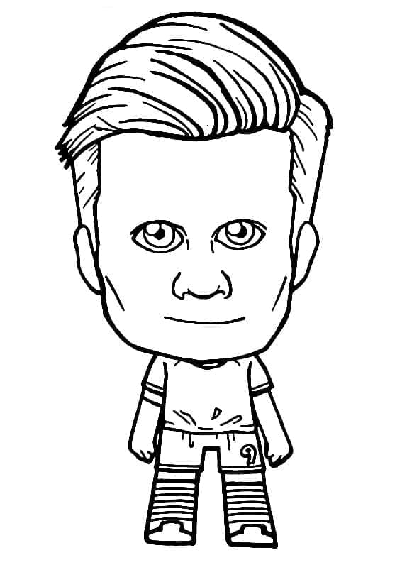 Little Erling Haaland Coloring Game Little Erling Haaland