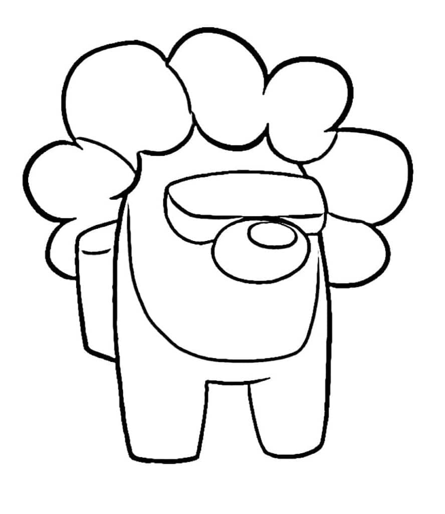 Lovely Among Us Coloring Game Lovely Among Us