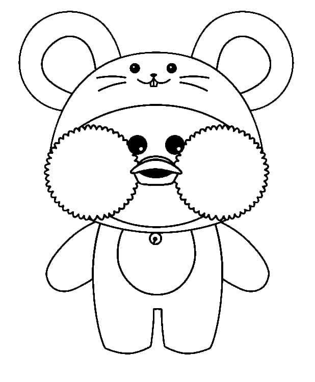 Lovely Lalafanfan Duck Coloring Game Lovely Lalafanfan Duck
