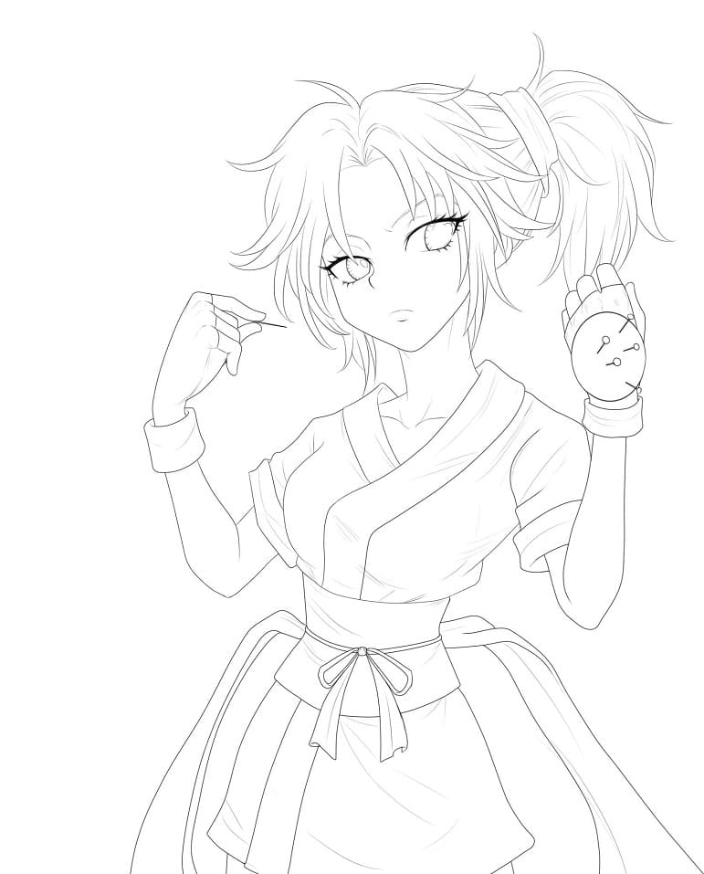 Machi Komacine Hunter x Hunter