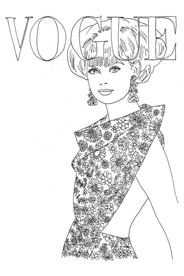 Magazine Cover Girl 3 Coloring Game Magazine Cover Girl 3