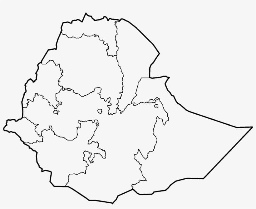 Map of Ethiopia 1