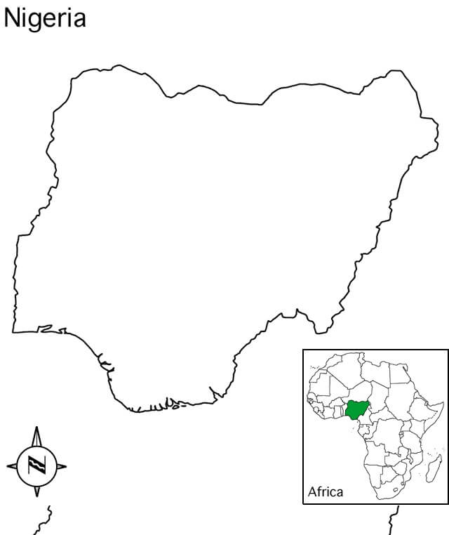 Map of Nigeria