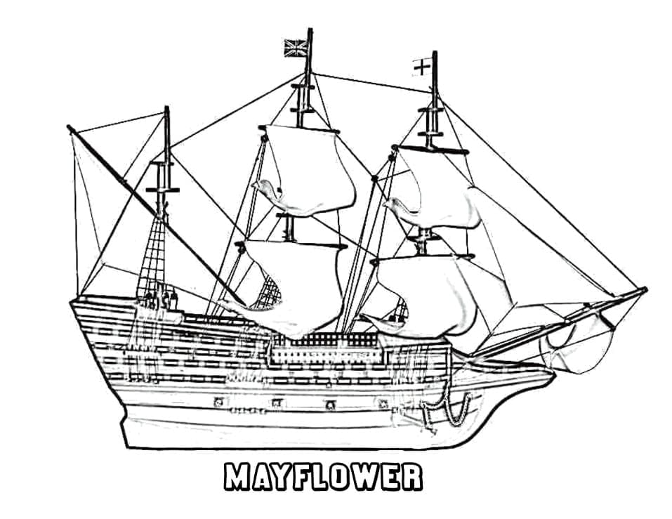 Mayflower 12 Coloring Game Mayflower 12