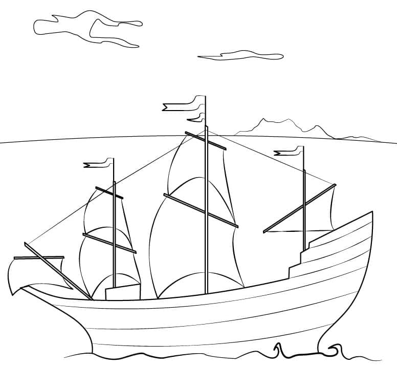 Mayflower 2 Coloring Game Mayflower 2