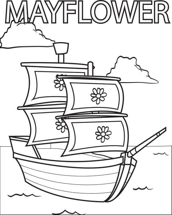 Mayflower 5 Coloring Game Mayflower 5