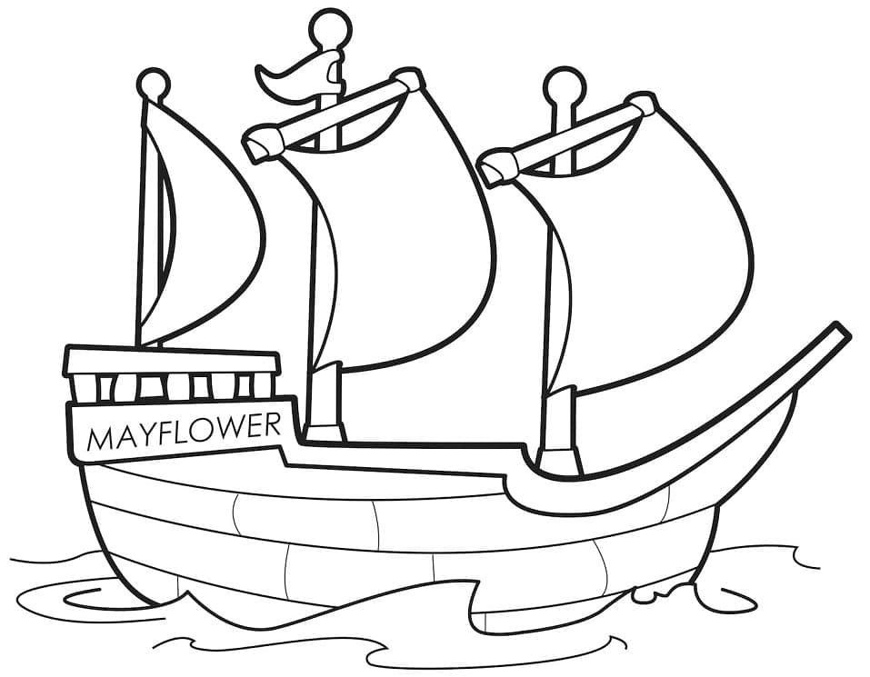 Mayflower 6 Coloring Game Mayflower 6