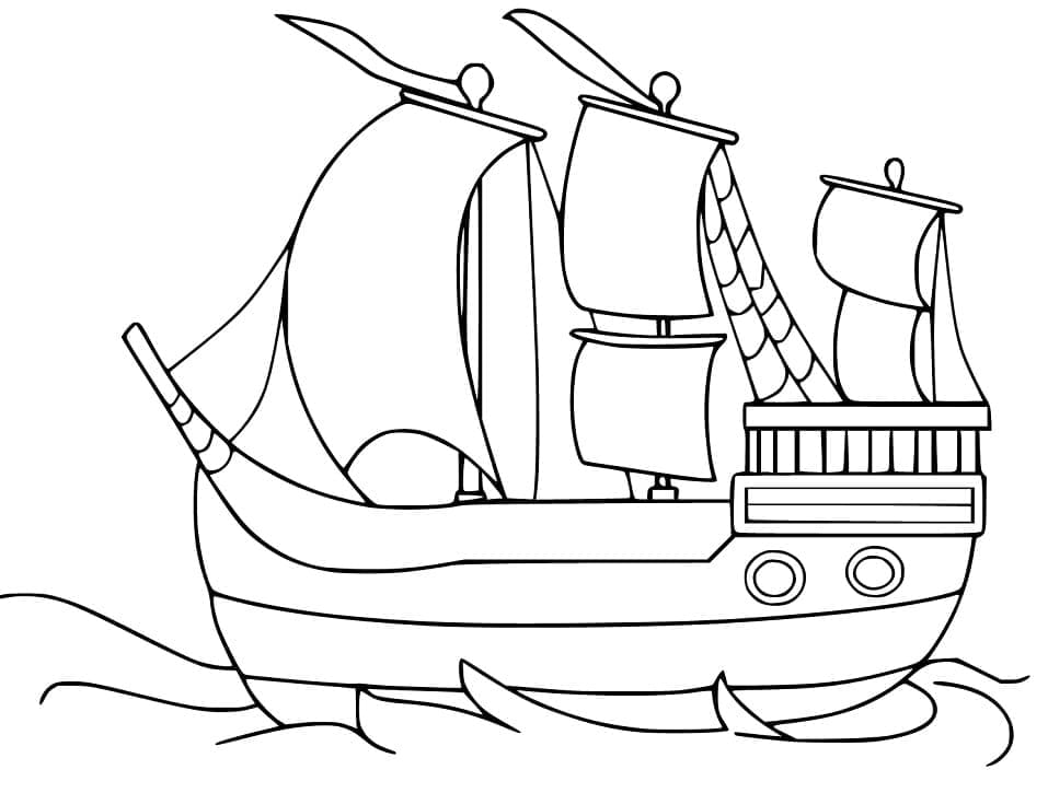 Mayflower 8 Coloring Game Mayflower 8