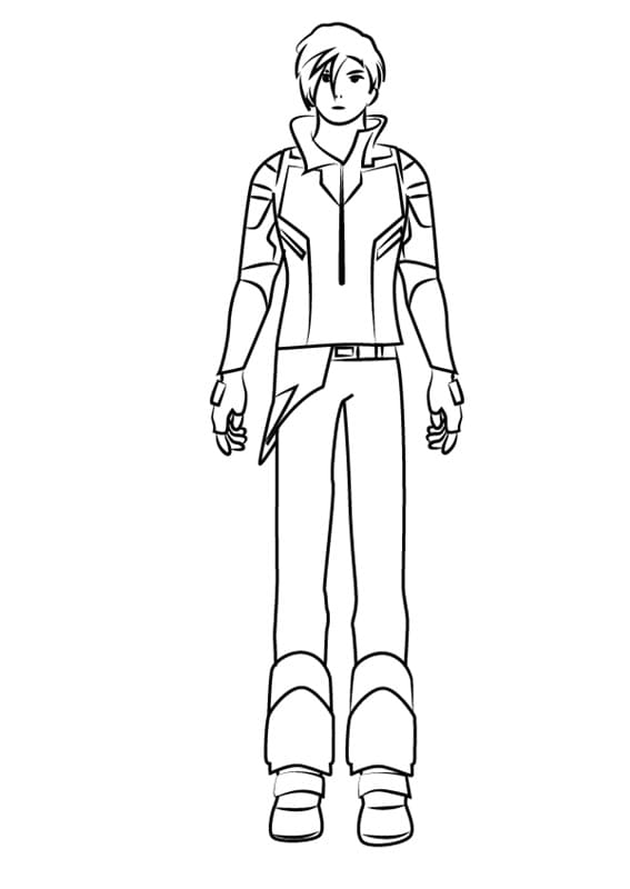 Mercury Black from RWBY