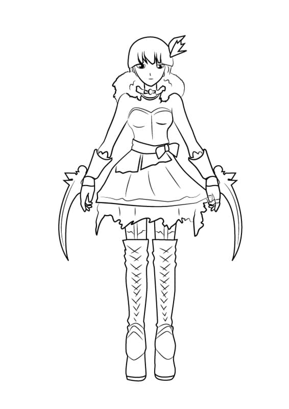 Miltia Malachite from RWBY