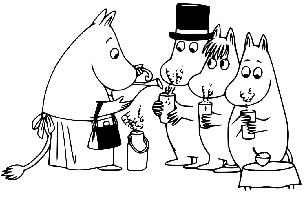 Moomin Printable