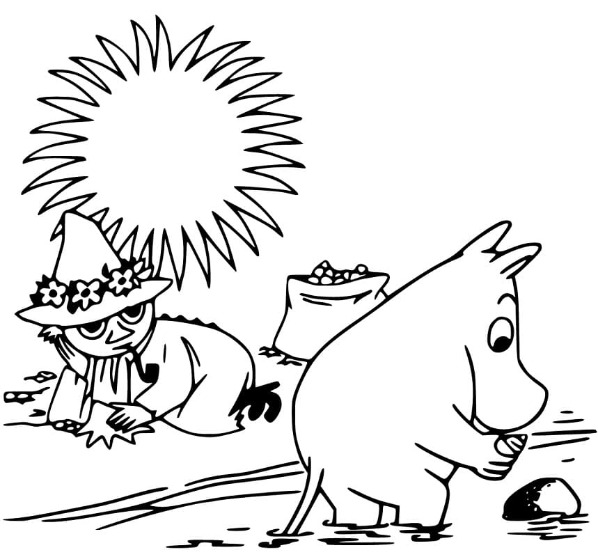 Moomintroll and Surfkin