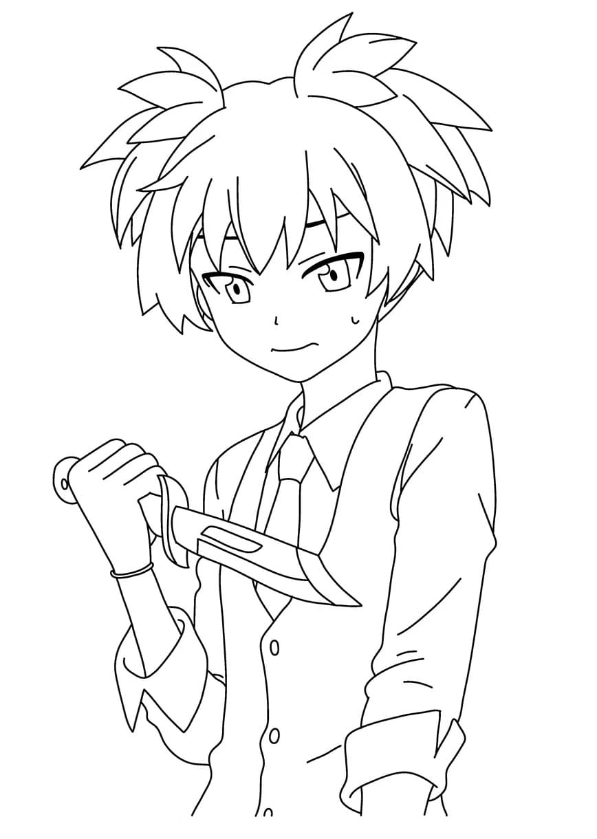 Nagisa Coloring Game Nagisa