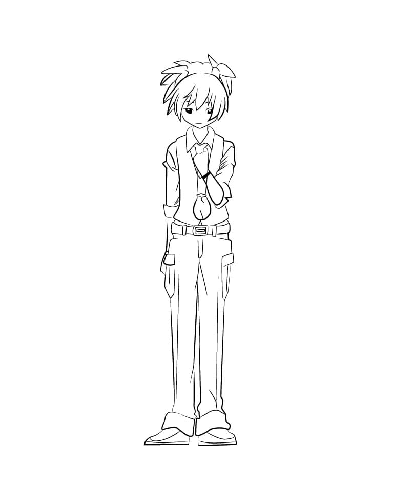 Nagisa in Assassination Classroom
