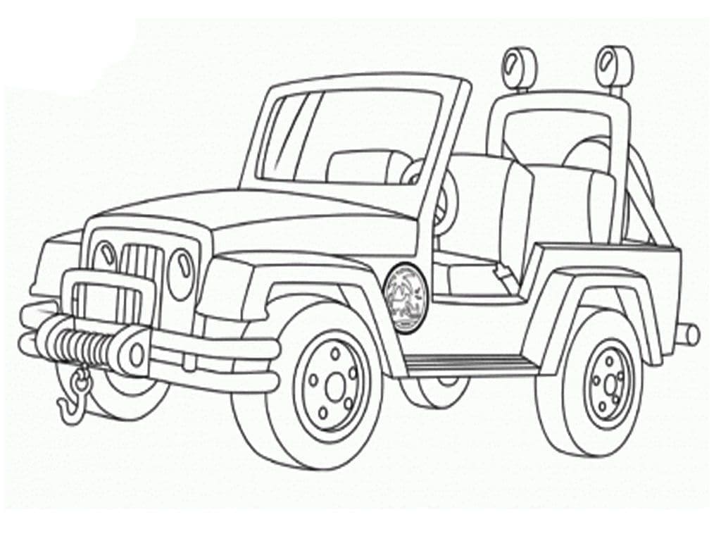 Nice Jeep Coloring Game Nice Jeep