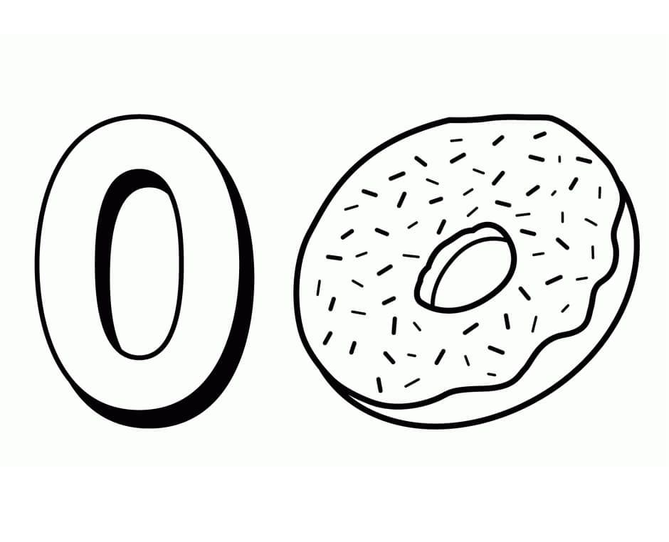 Number 0 and Donut