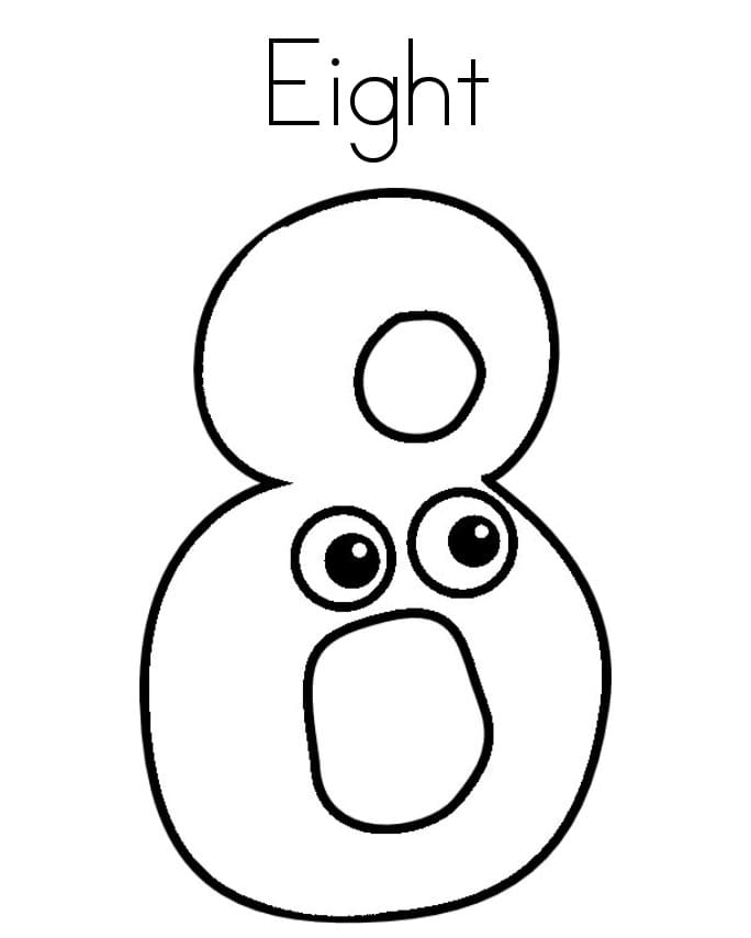 Number 8 for Kids