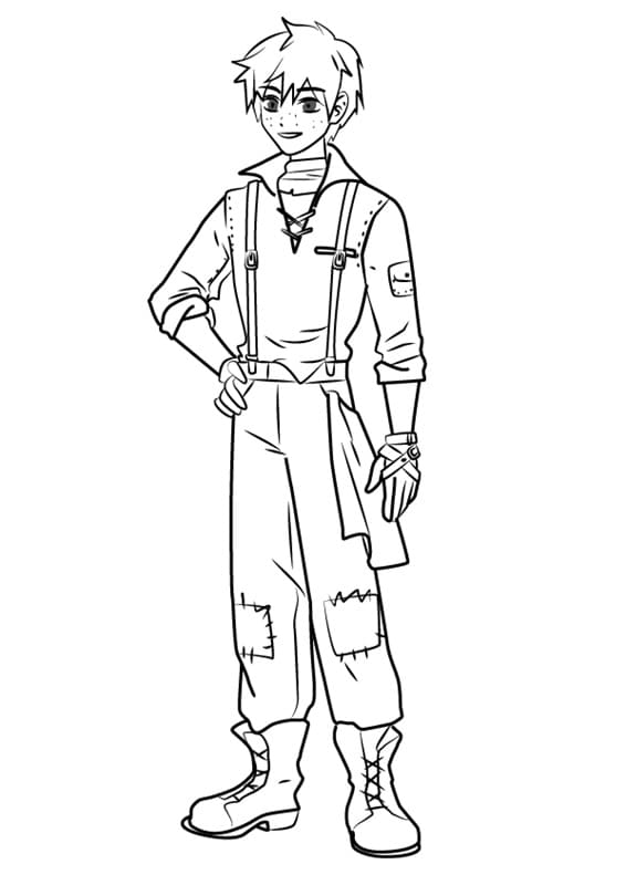 Oscar Pine from RWBY