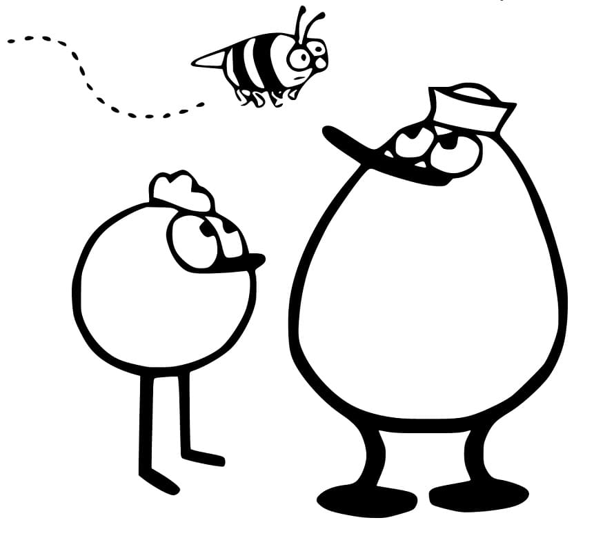 Peep, Quack with a Bee