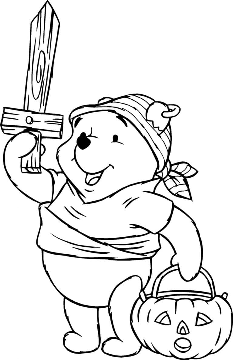 Pirate Pooh on Hallween