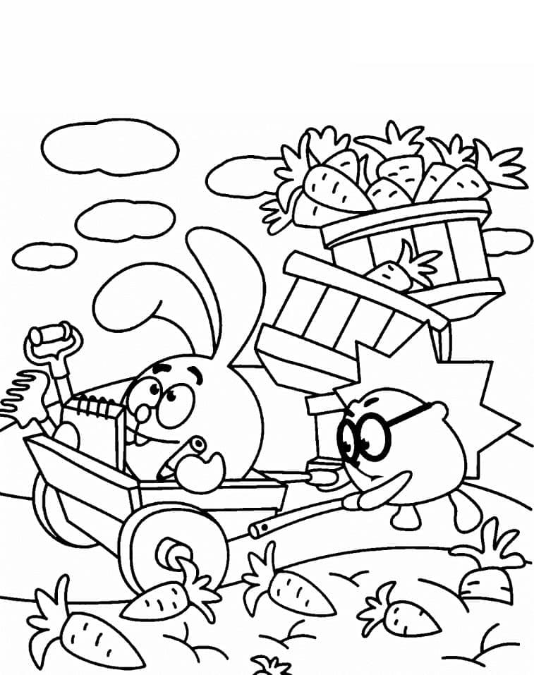 PogoRiki and Chikoriki Coloring Game PogoRiki and Chikoriki
