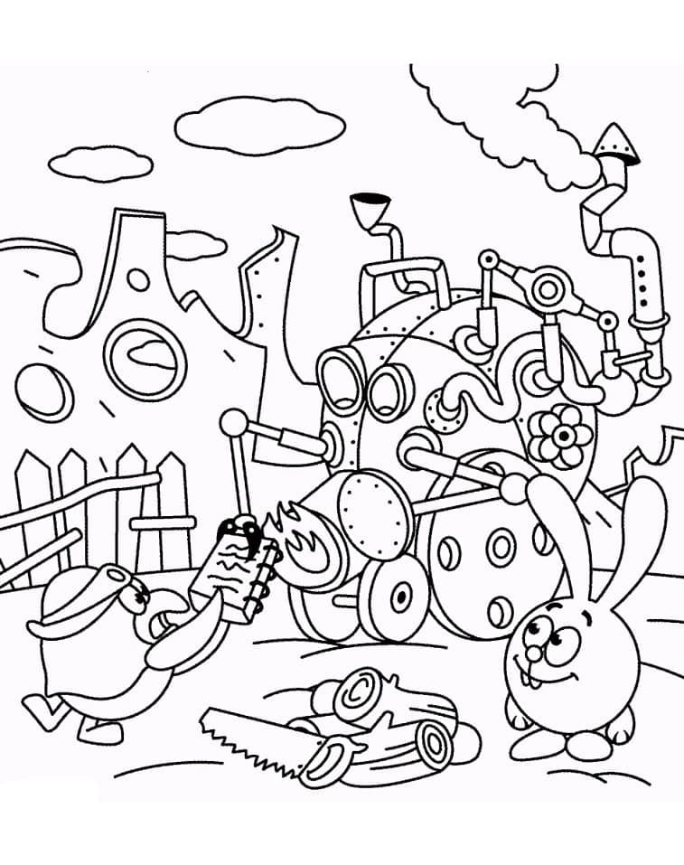 PogoRiki and OttoRiki Coloring Game PogoRiki and OttoRiki