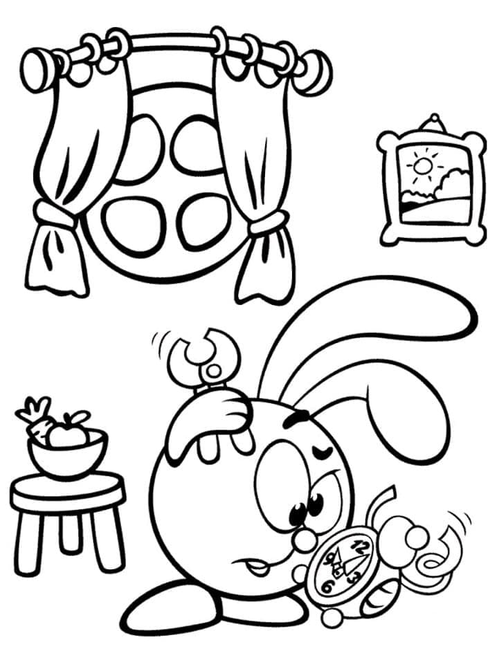 PogoRiki Fixing Clock Coloring Game PogoRiki Fixing Clock