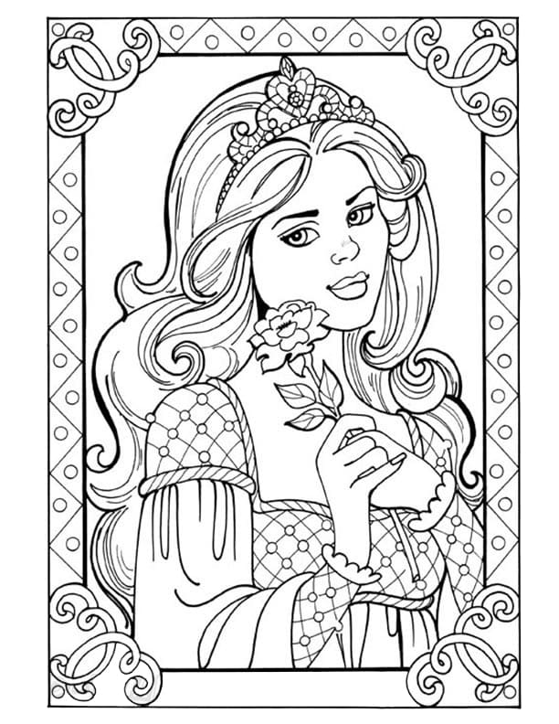 Princess Leonora Beautiful Coloring Game Princess Leonora Beautiful