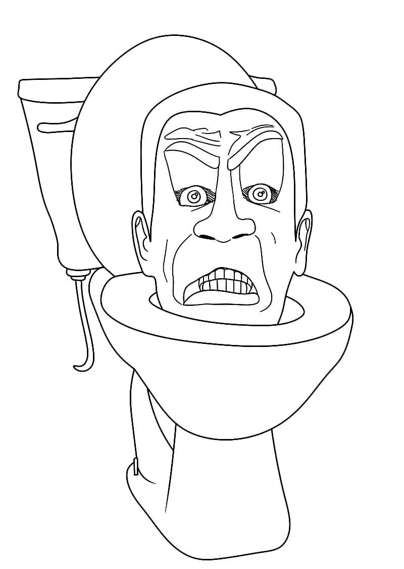 Print Skibidi Toilet