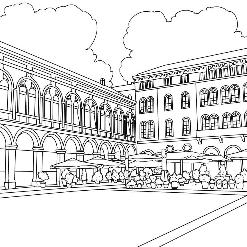 Printable Croatia Coloring Game Printable Croatia