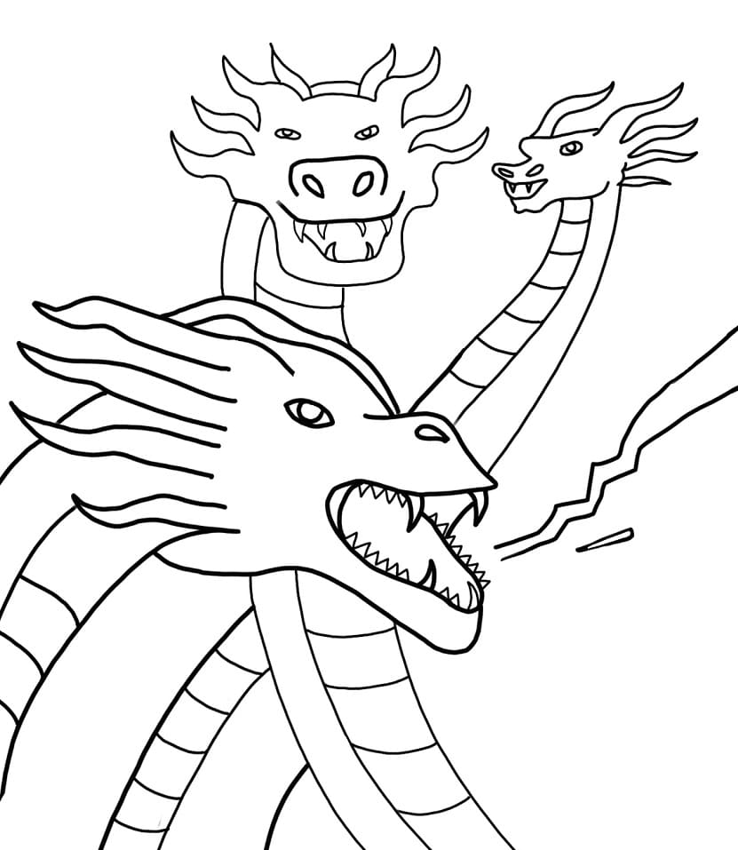 Printable Ghidorah