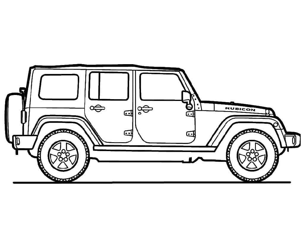 Printable Jeep Coloring Game Printable Jeep