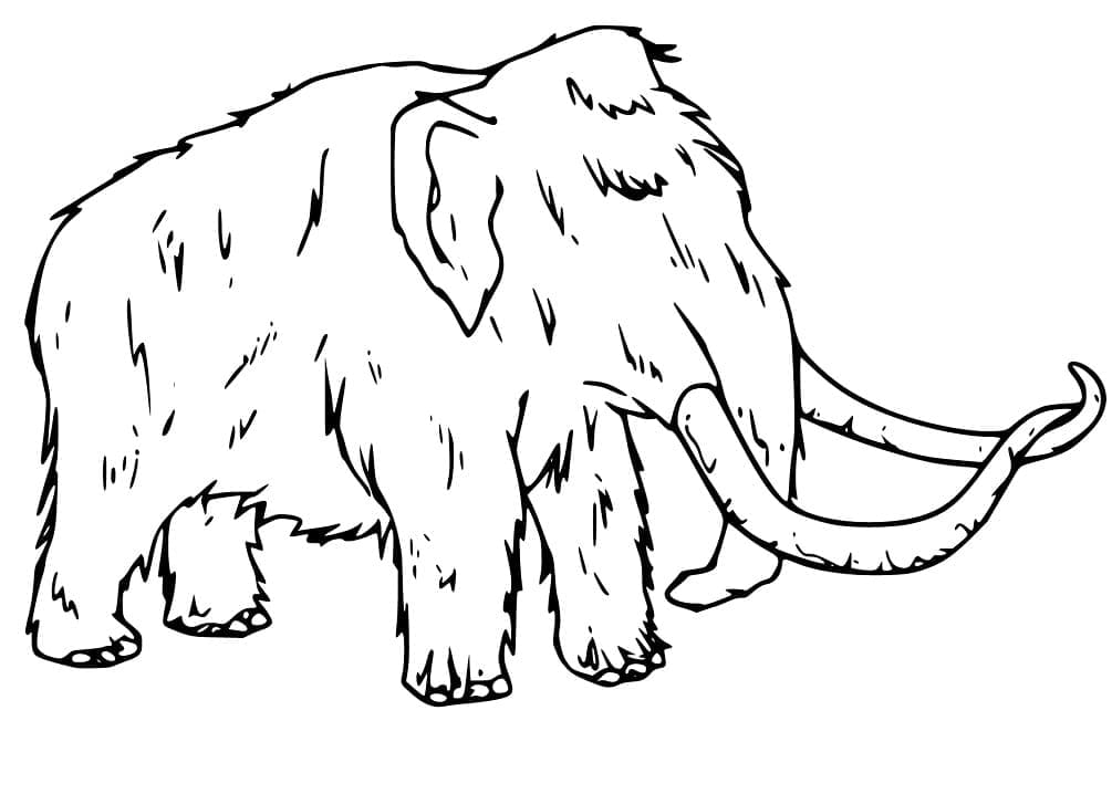 Printable Mammoth
