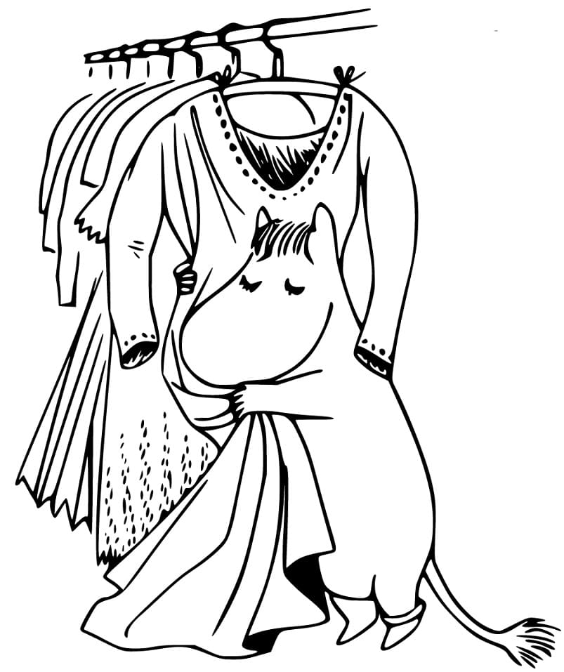 Printable Snorkmaide