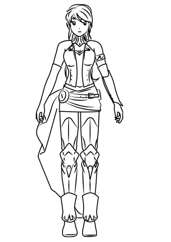 Pyrrha Nikos from RWBY