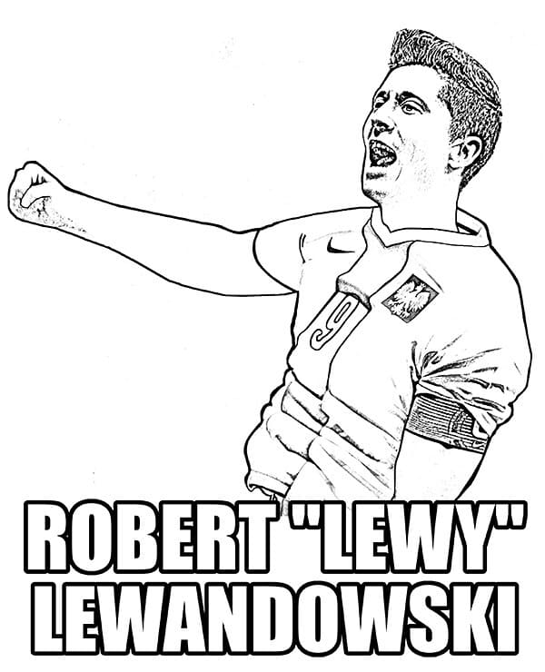Robert Lewandowski 1 Coloring Game Robert Lewandowski 1