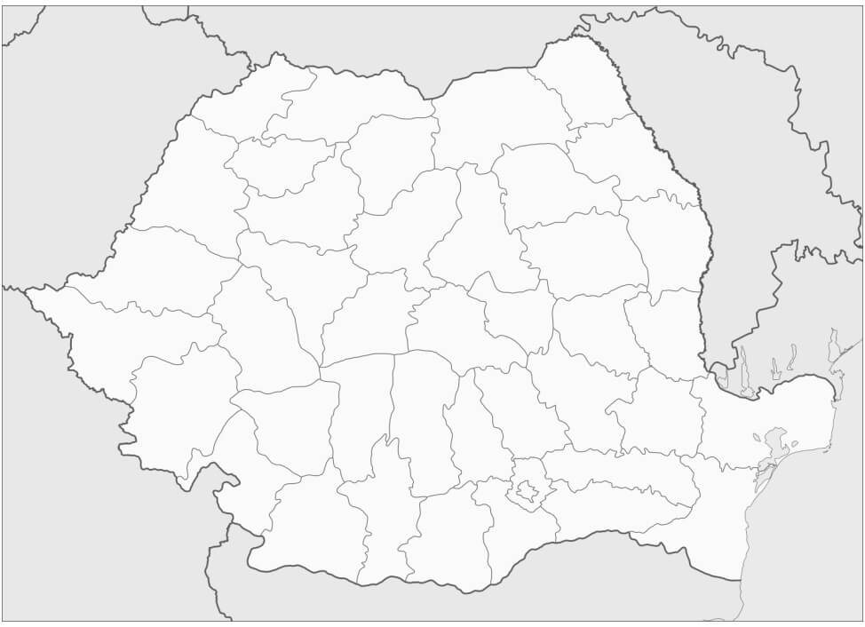 Romania Map