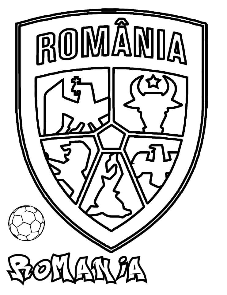 Romania National Football Team Coloring Game Romania National Football Team