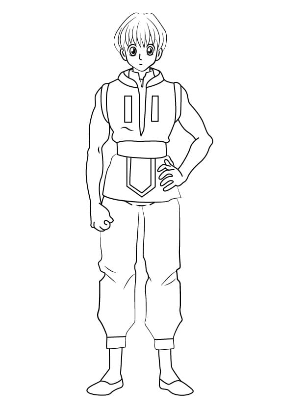 Shalnark Hunter x Hunter Coloring Game Shalnark Hunter x Hunter