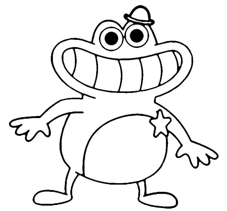 Sheriff Toadster from Garten of Banban